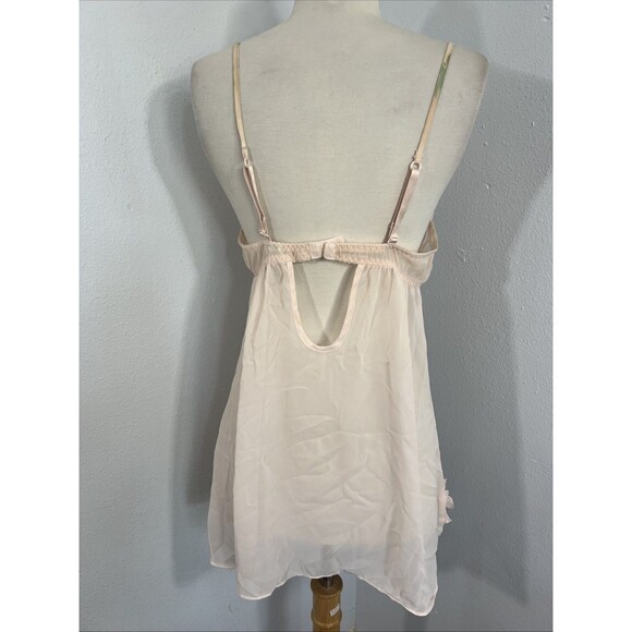 Ambrielle Slip Dress Womens‎ LPink Lace Babydoll Romantic Fairycore  Y2K - Picture 4 of 8